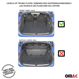 KIA NIRO Trunk Mat - Omac - TPE - Black (2017-2022)